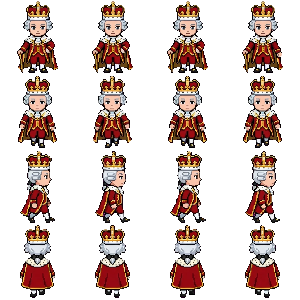 King George III movement sprite