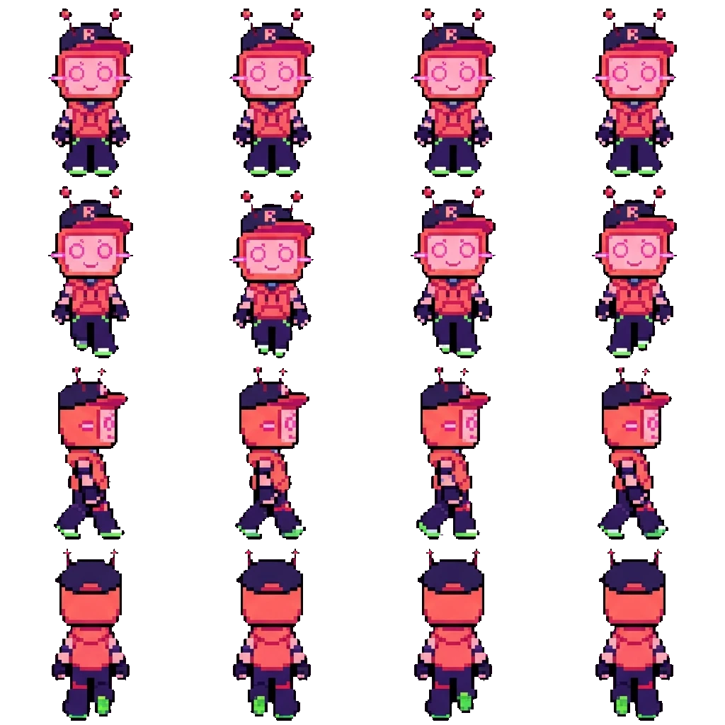 Veeronica movement sprite