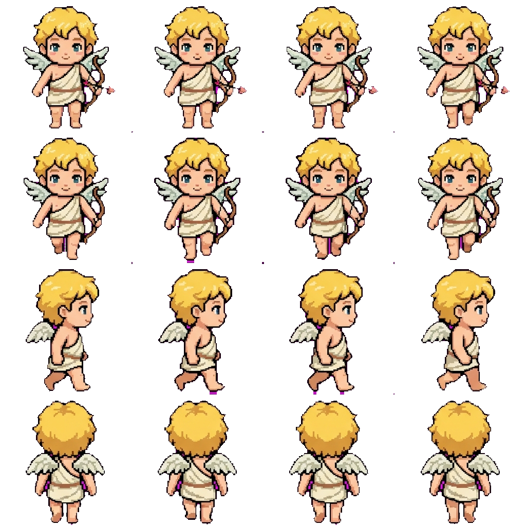 Cupido movement sprite