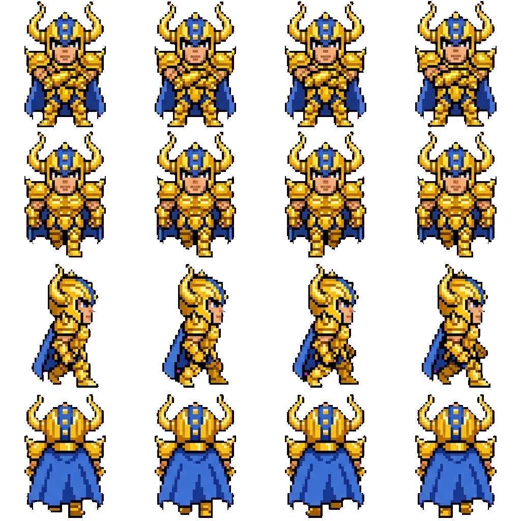 Aldebarán de Tauro movement sprite