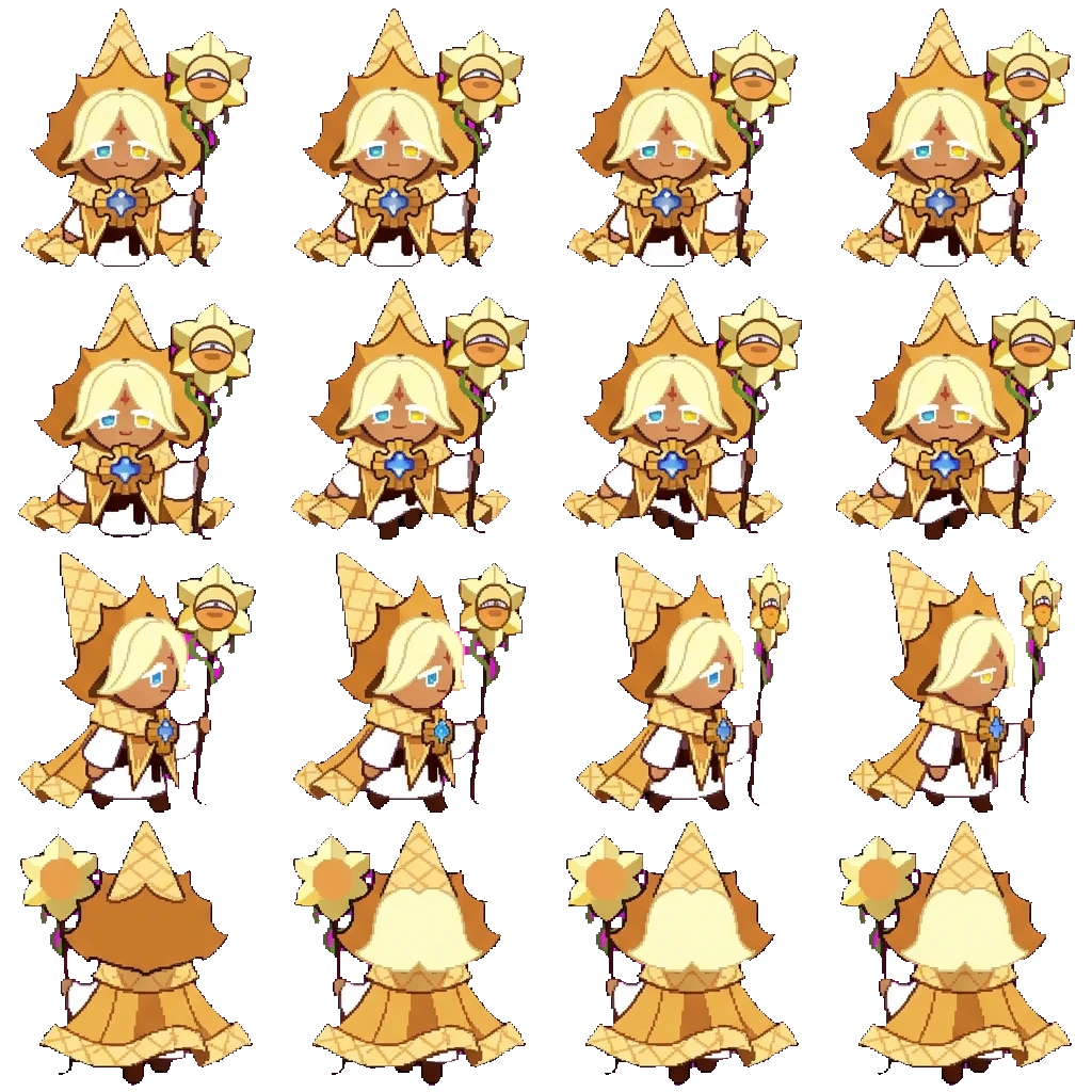 Pure Vanilla Cookie movement sprite
