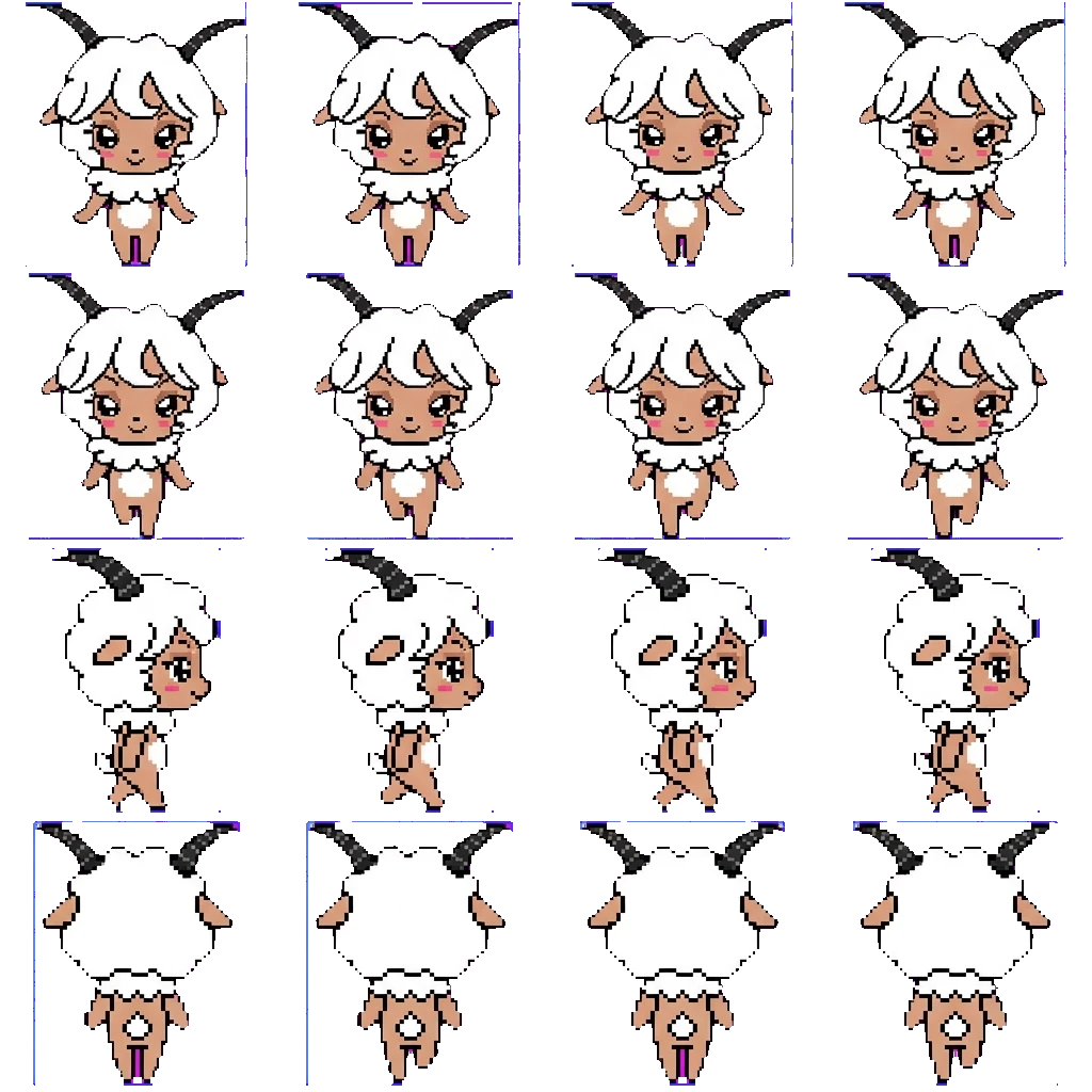 Honey movement sprite