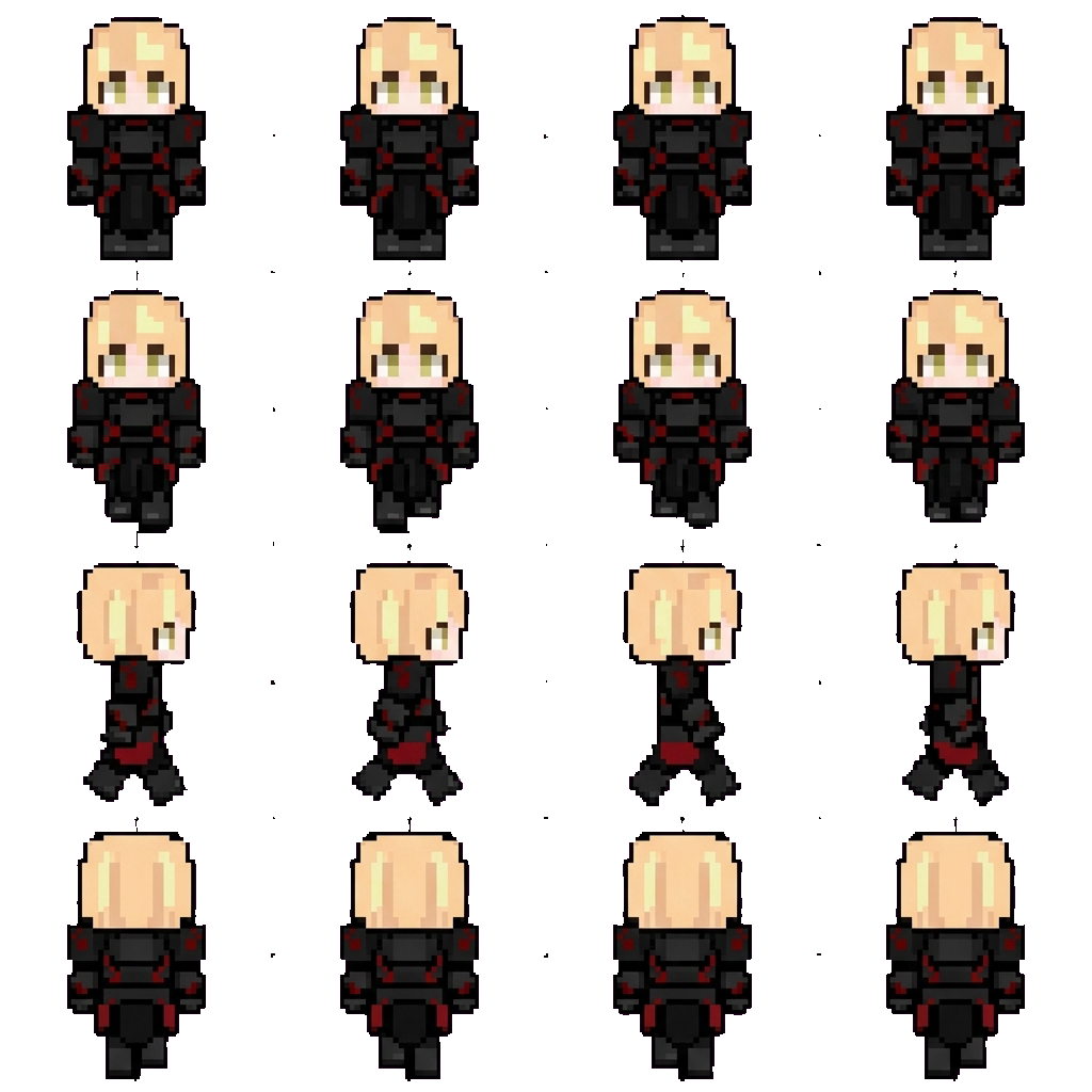 Sharpness movement sprite