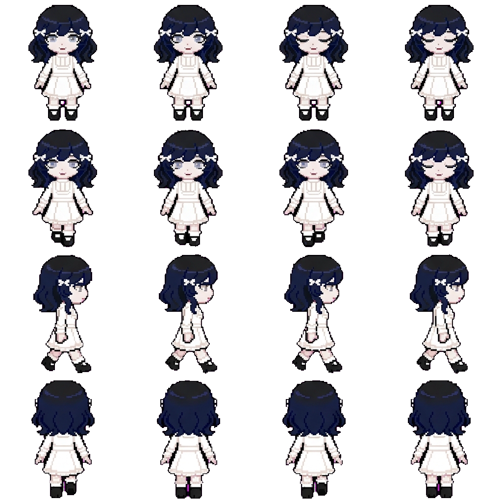 Yve movement sprite