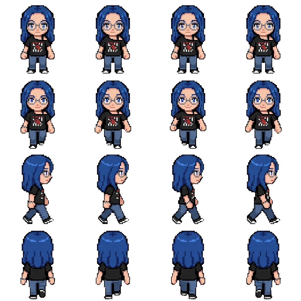Natalie movement sprite