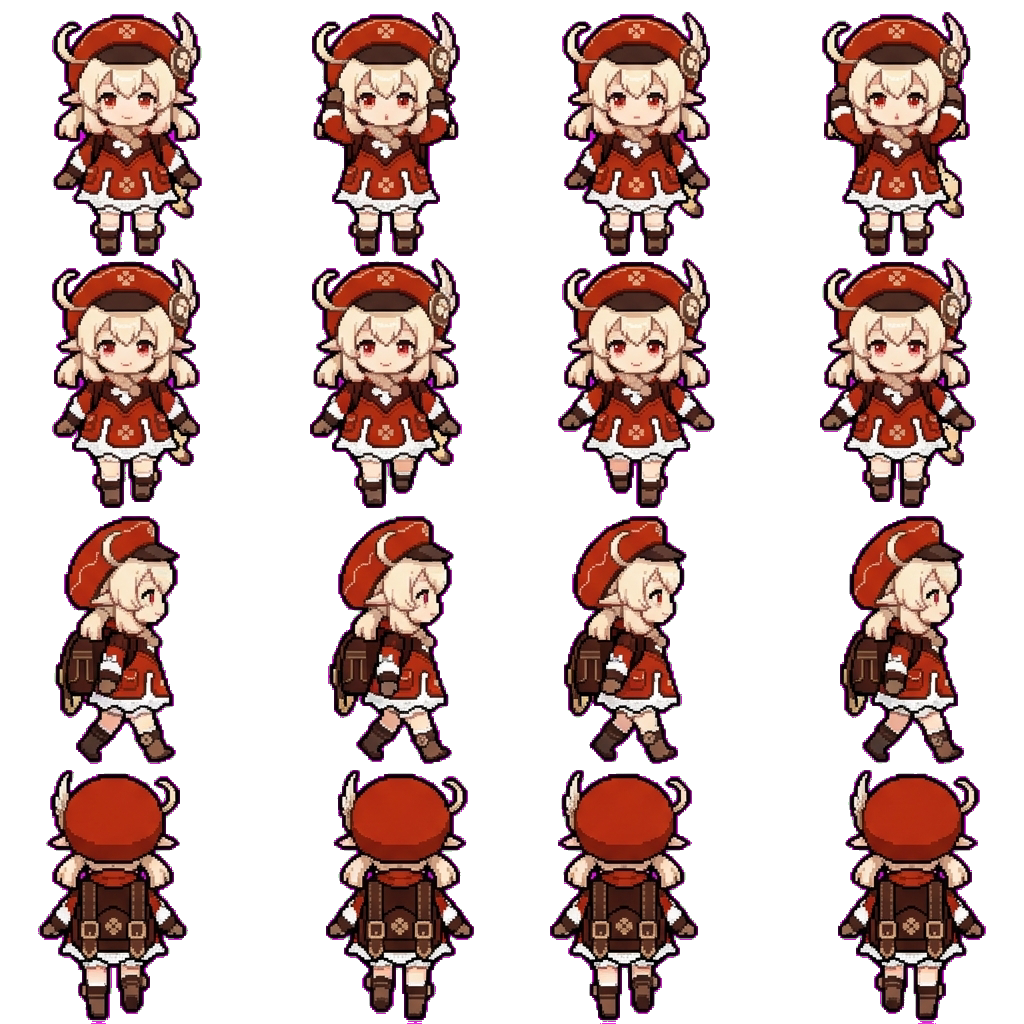 Klee movement sprite