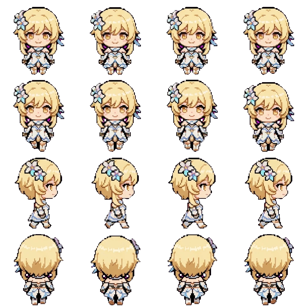 Bibi movement sprite