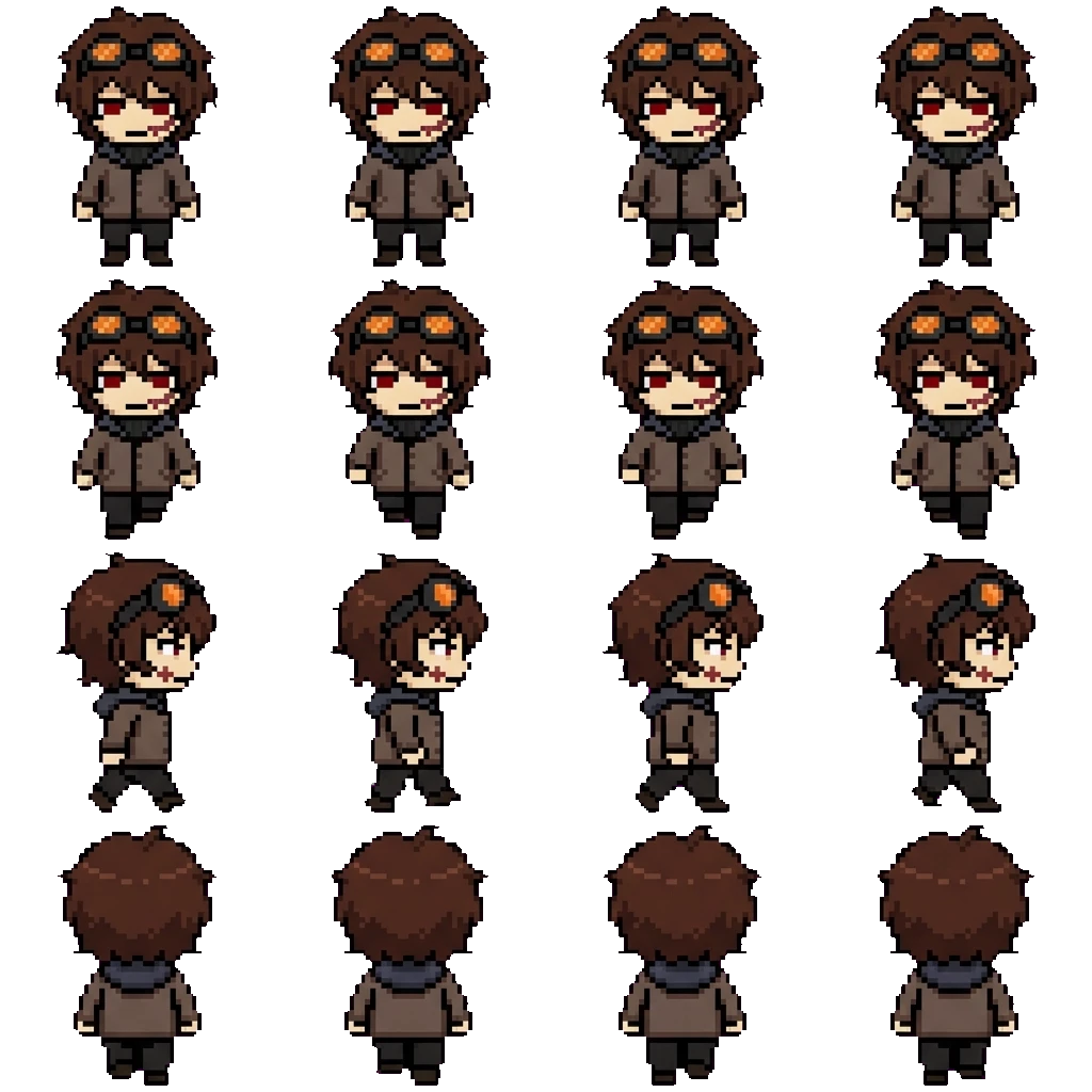 Toby movement sprite