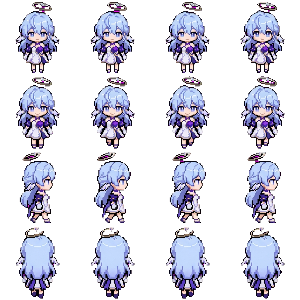 Robin movement sprite