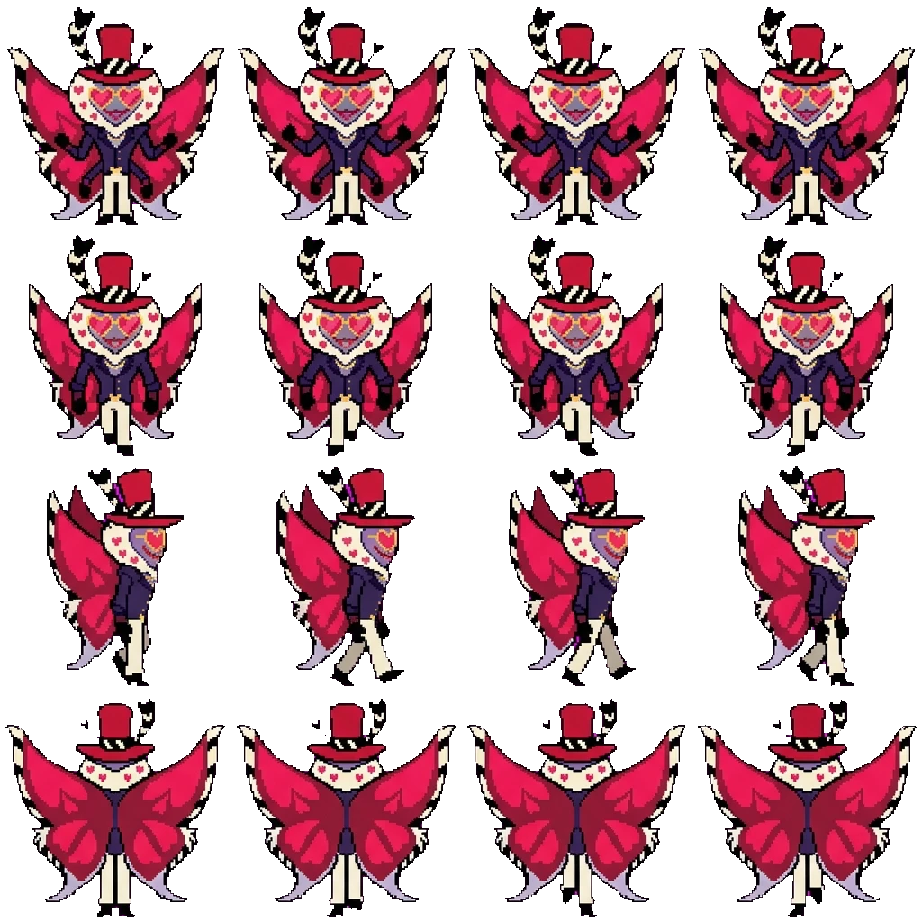 Valentino movement sprite