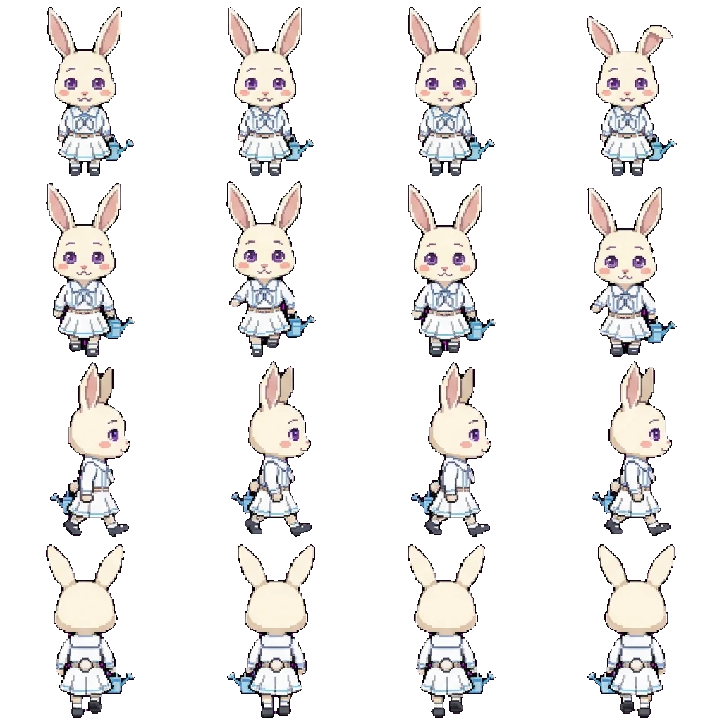 Haru movement sprite