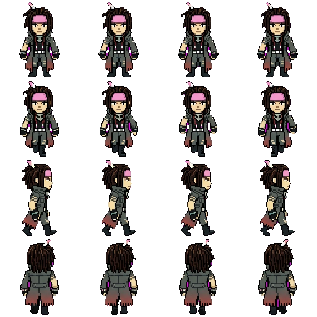 Mink movement sprite