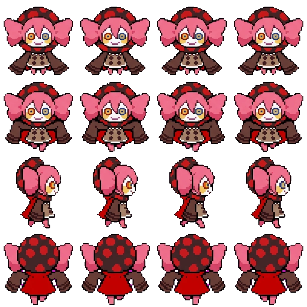Bebe movement sprite