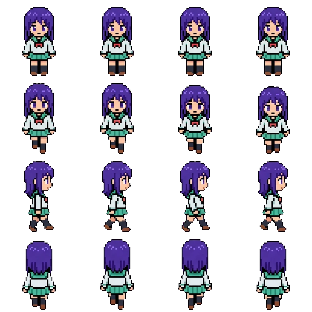 Teruhashi Kokomi movement sprite