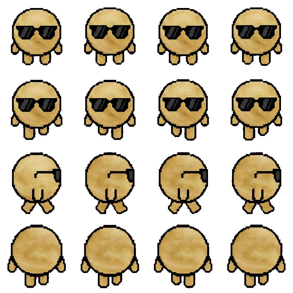 Venus movement sprite