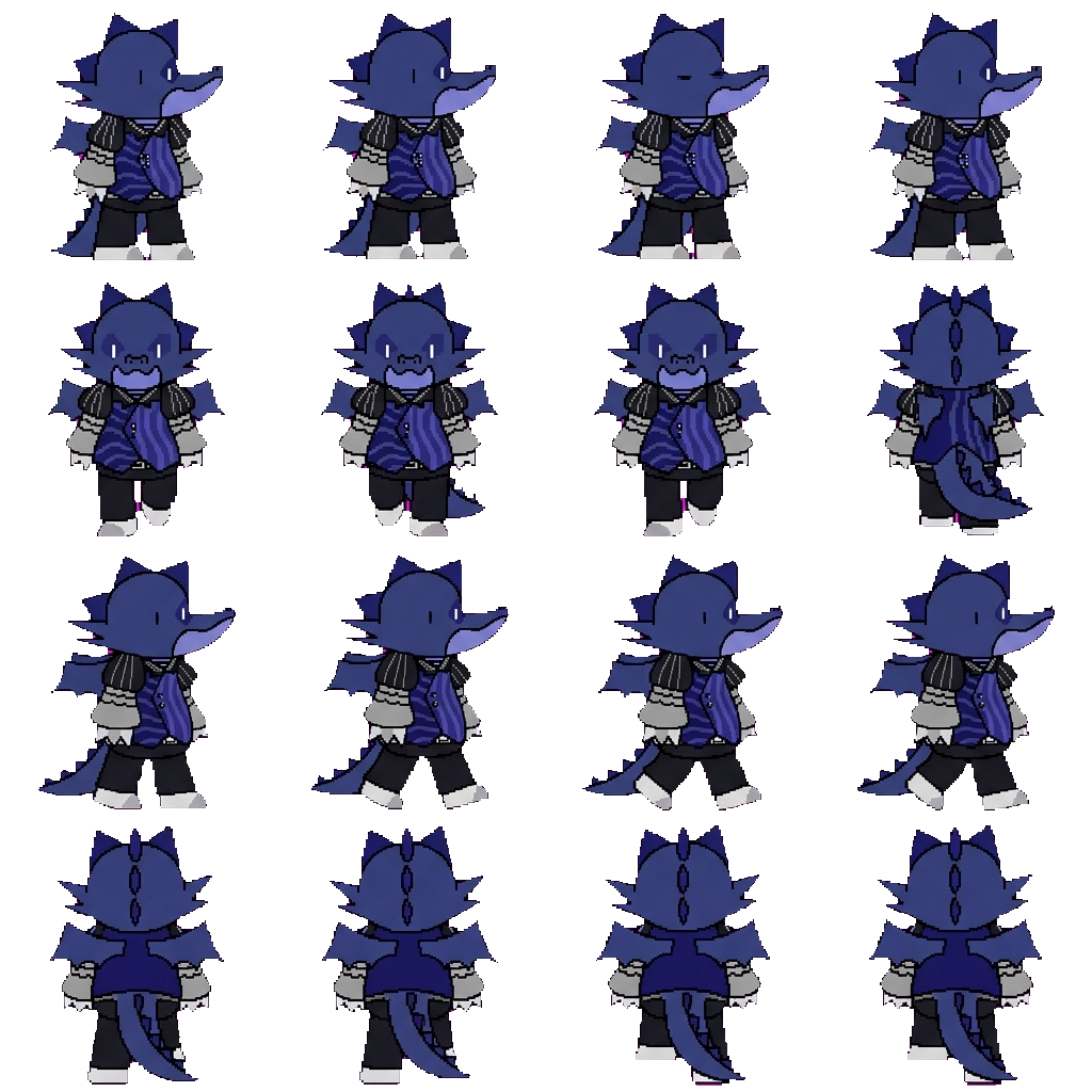 Alfred movement sprite