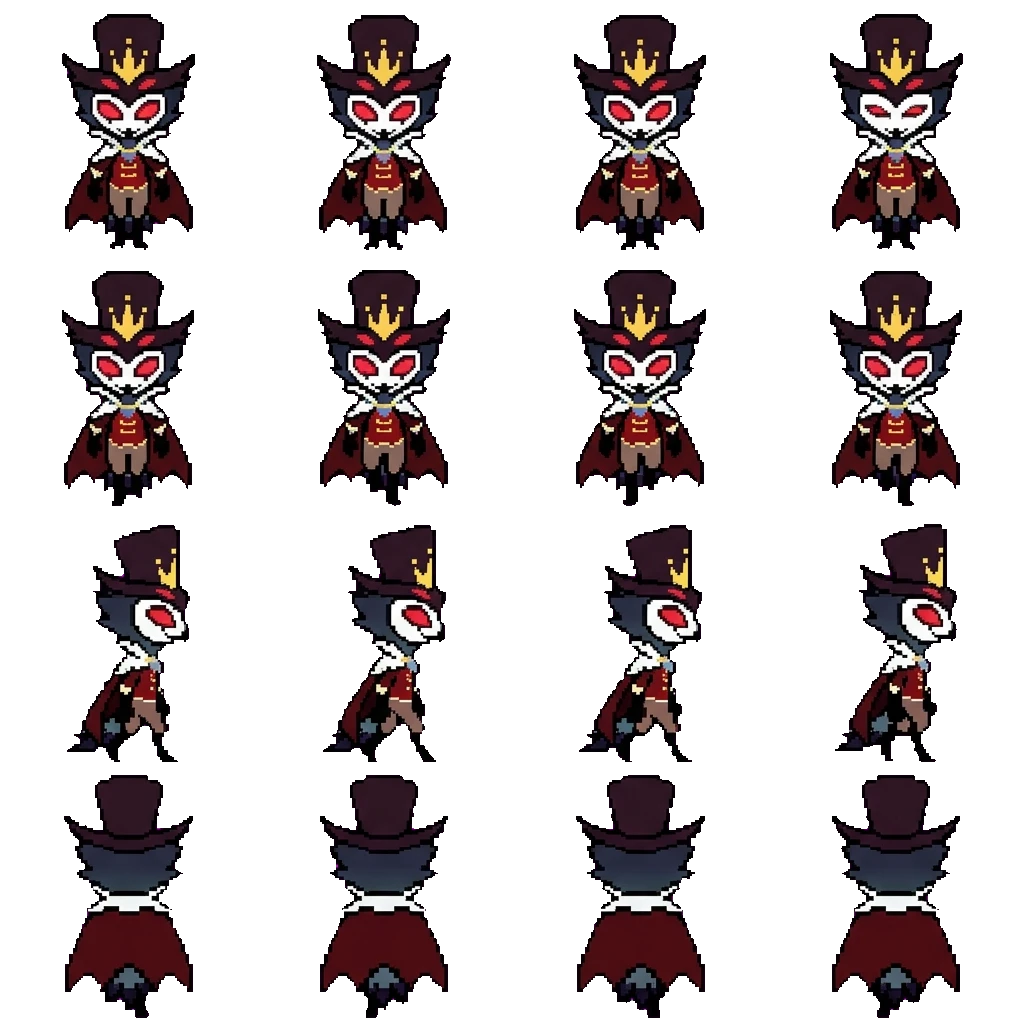 Stolas/birdie Blue movement sprite