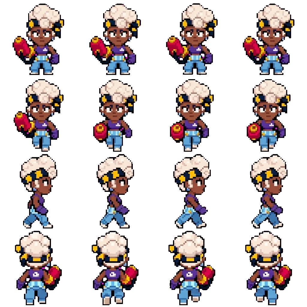 Maisie movement sprite