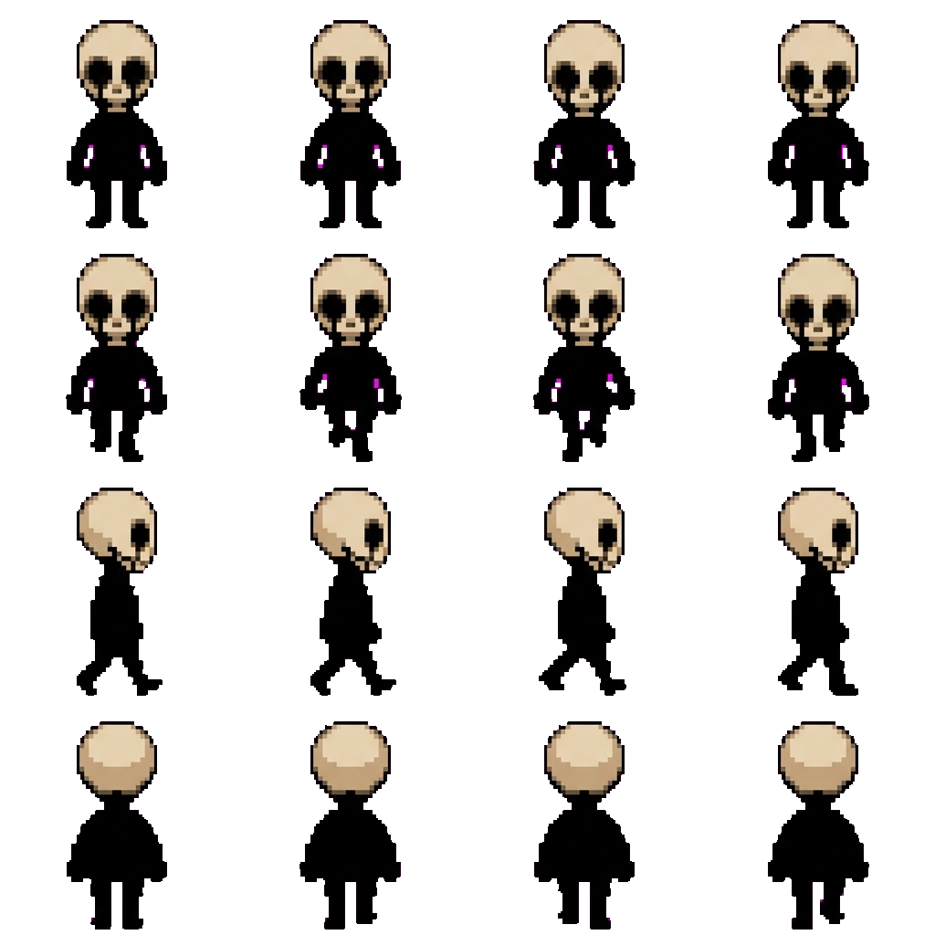 ¥>£<£€>¥ movement sprite