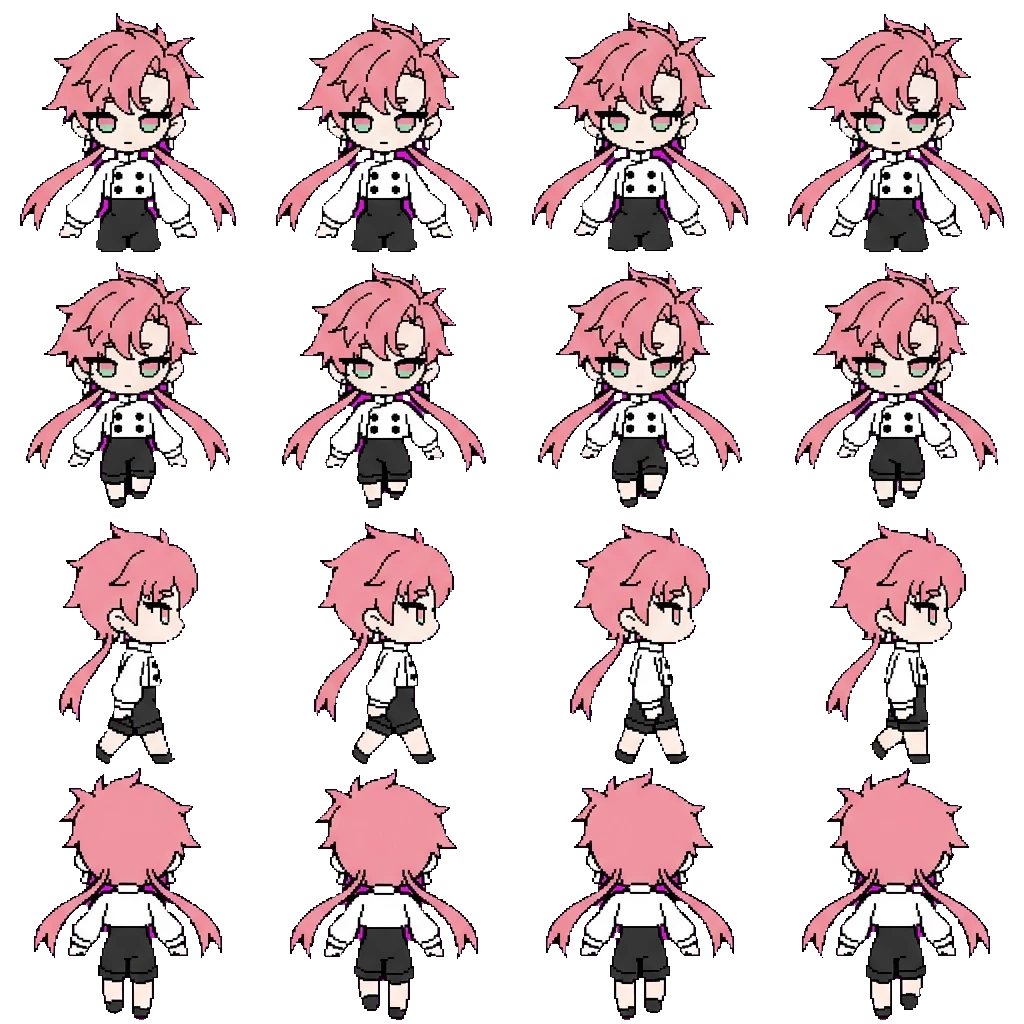 Donna movement sprite