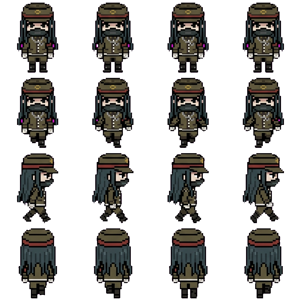 Korekiyo Shinguji movement sprite
