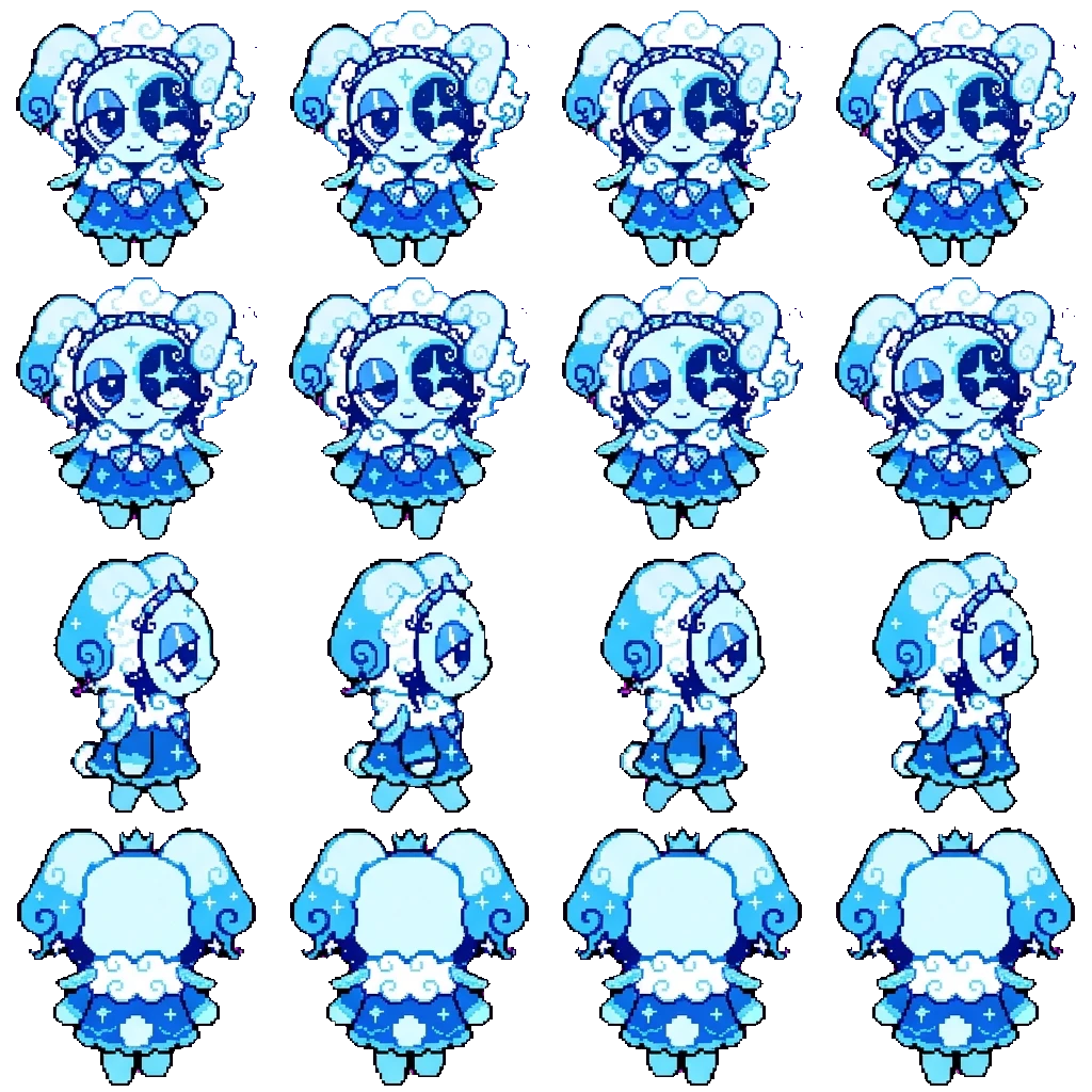Astro movement sprite