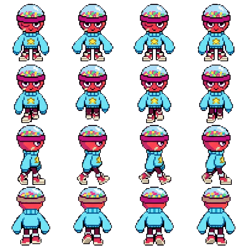 Gigi movement sprite