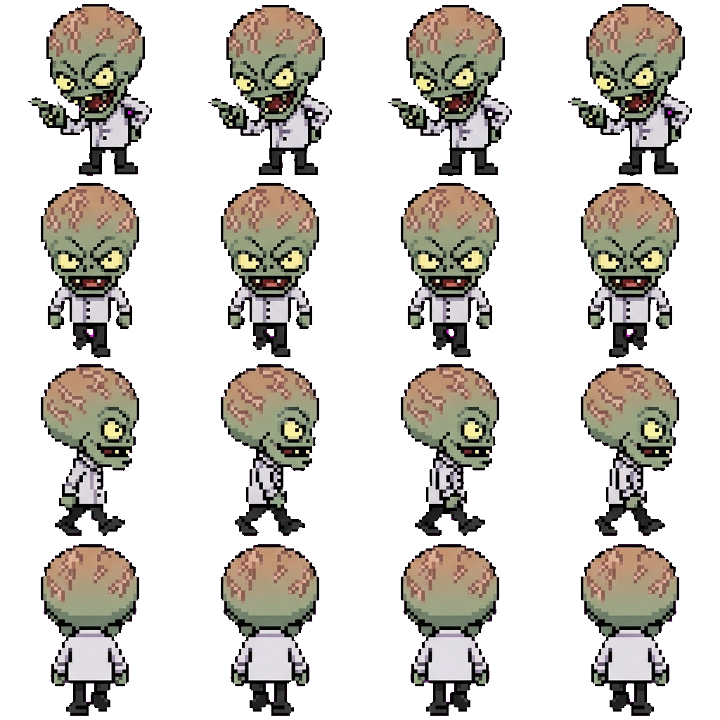 Dr Zomboss movement sprite