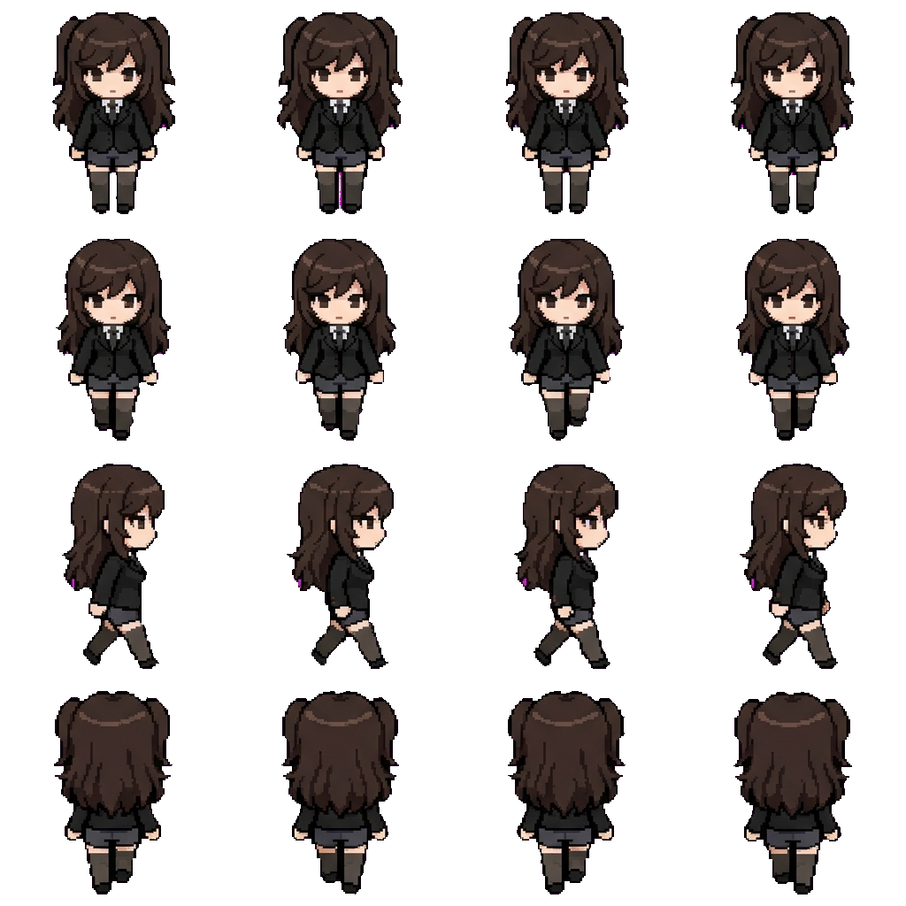 Lydia movement sprite