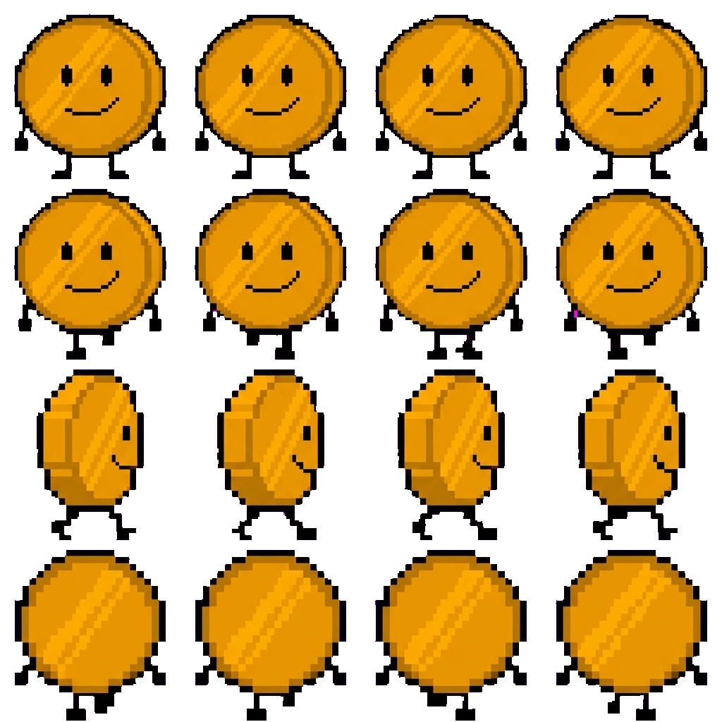 Coiny movement sprite