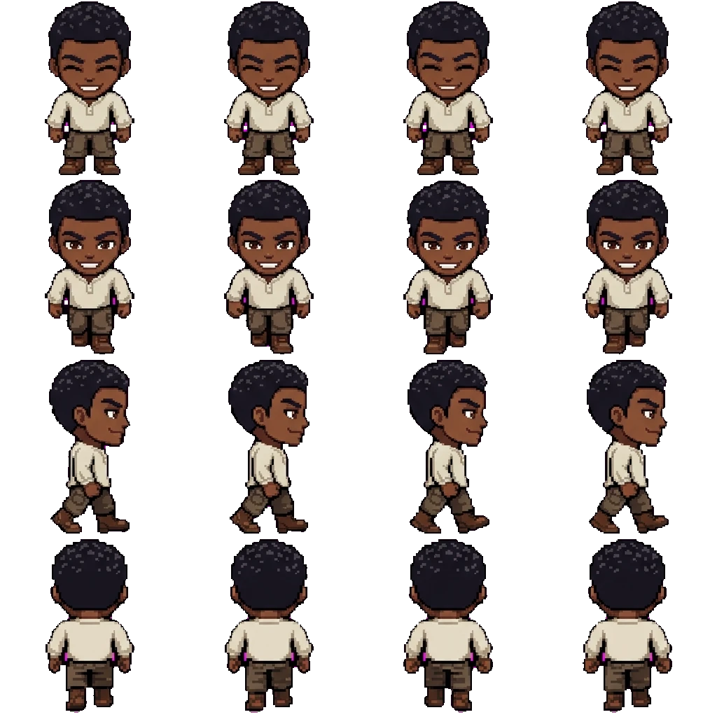 Finn movement sprite