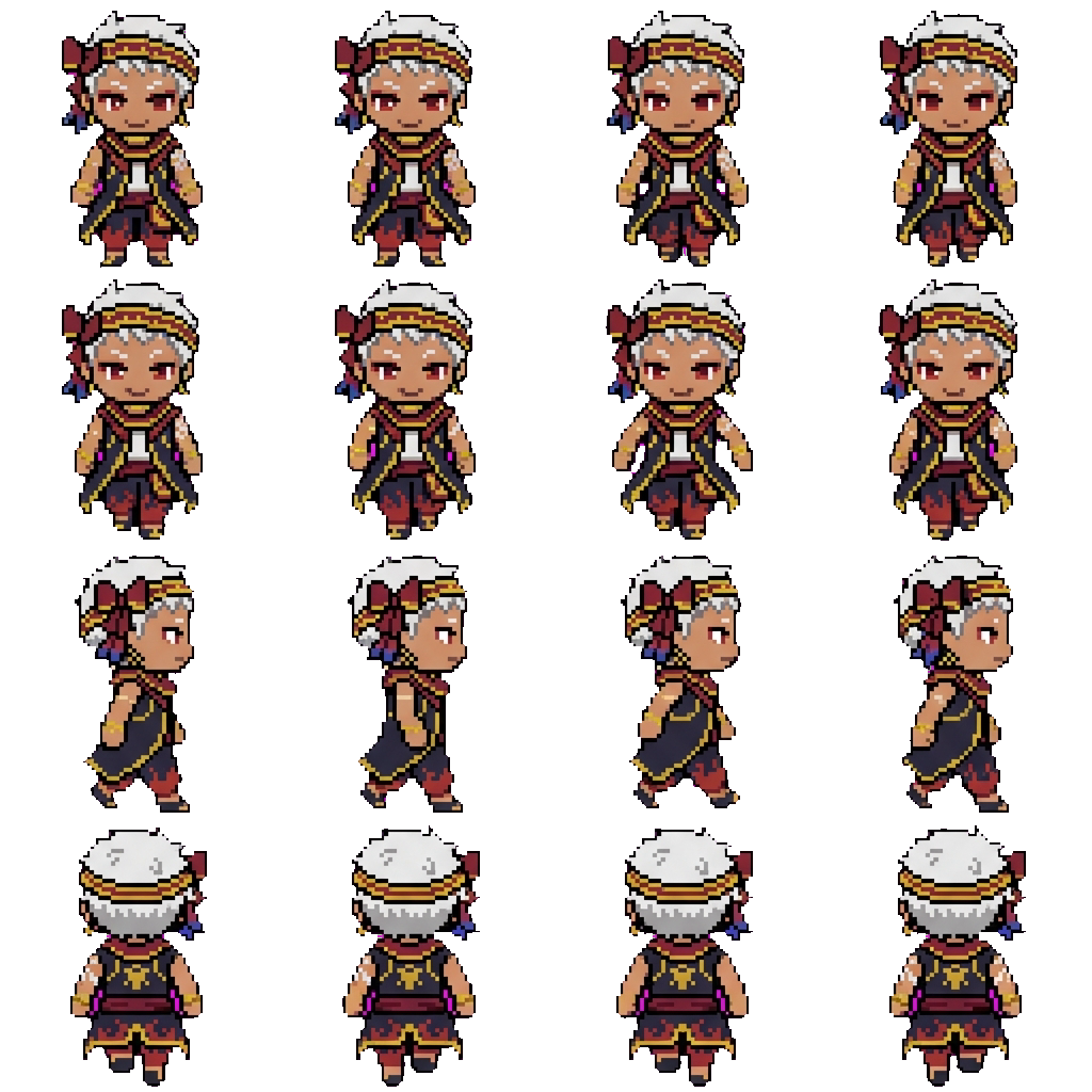 Kalim al asim movement sprite