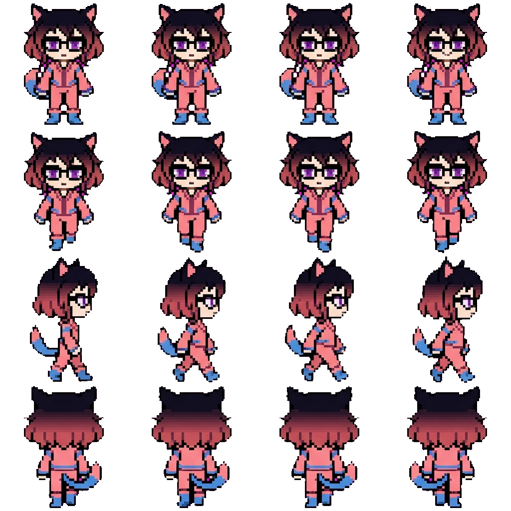 Ella movement sprite