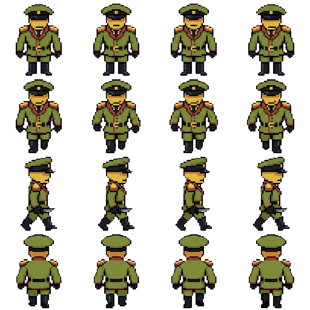 Ranger movement sprite