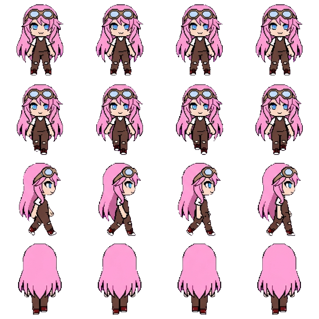 Anna movement sprite
