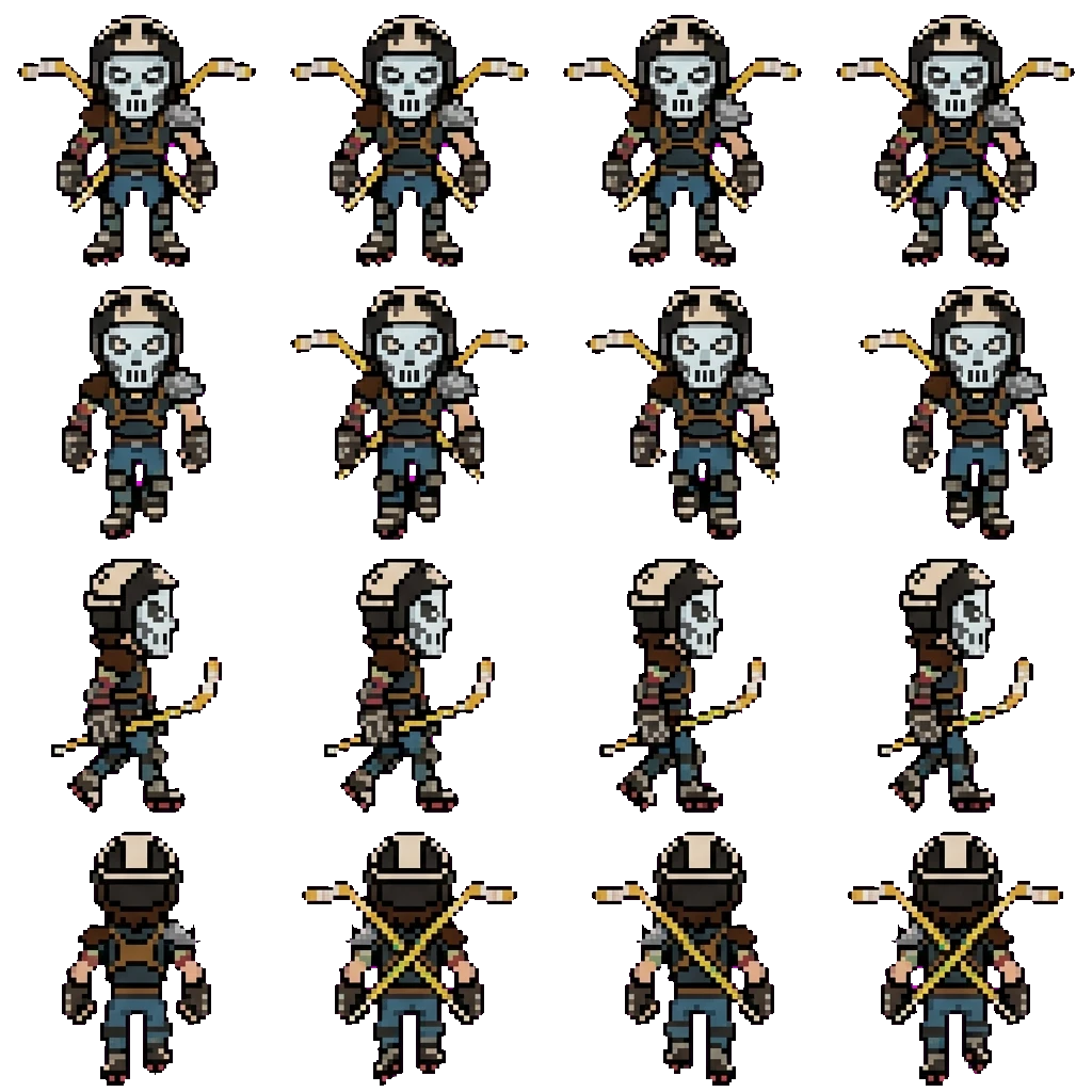 Casey movement sprite