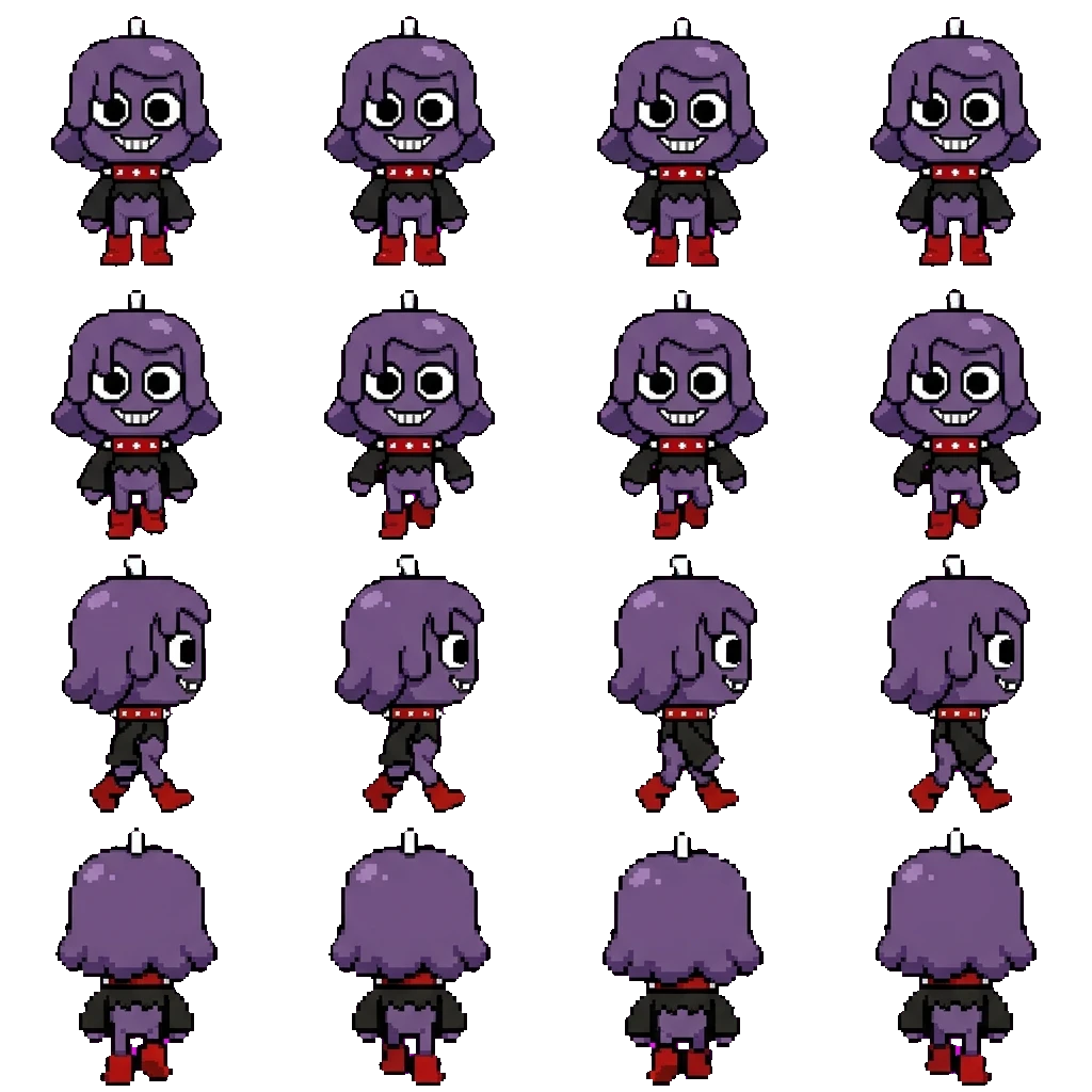 Waxwell movement sprite