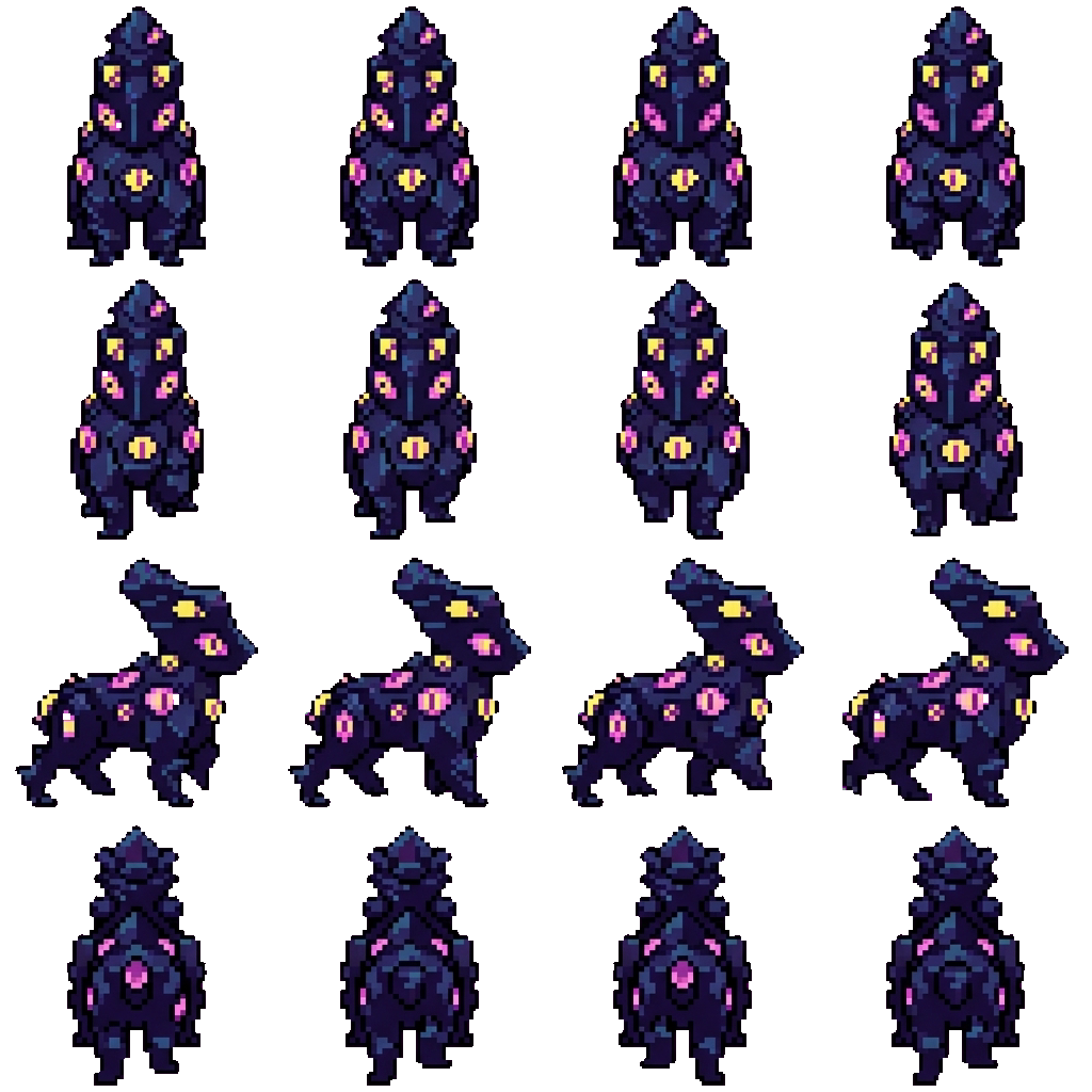 Rattie (abstracted) movement sprite