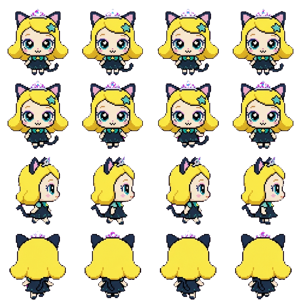 Kittyping movement sprite