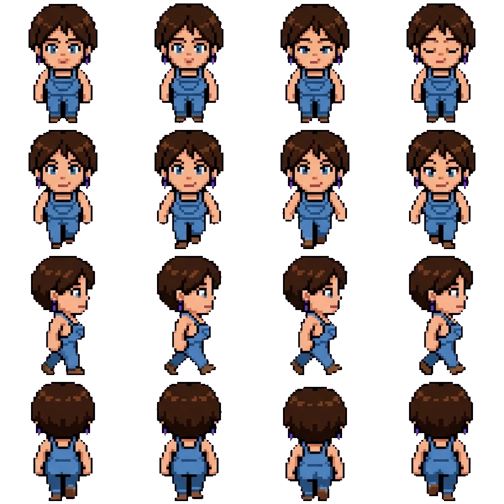 Diane movement sprite