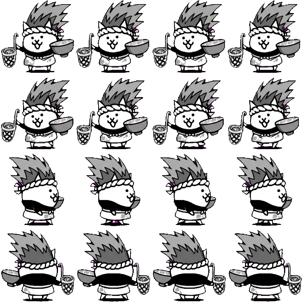 Ramen Cat movement sprite