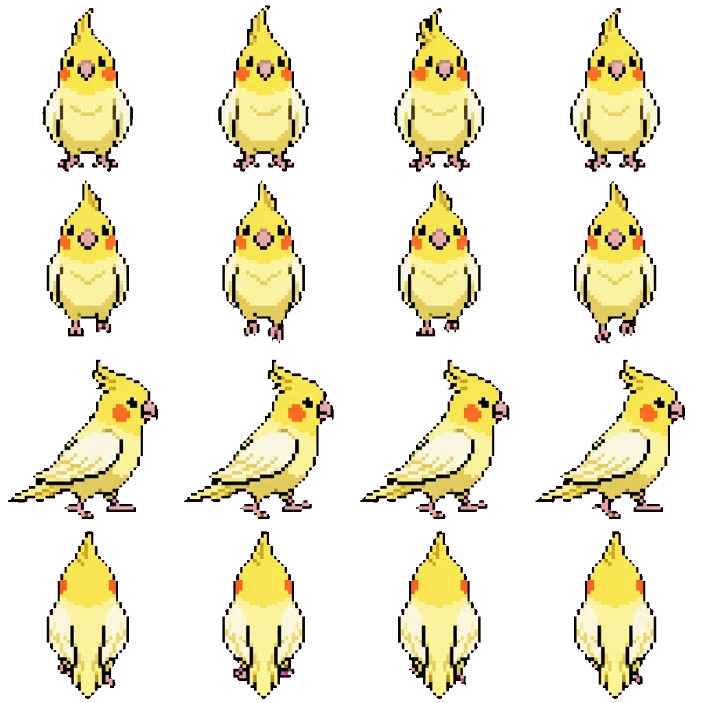 Minao movement sprite