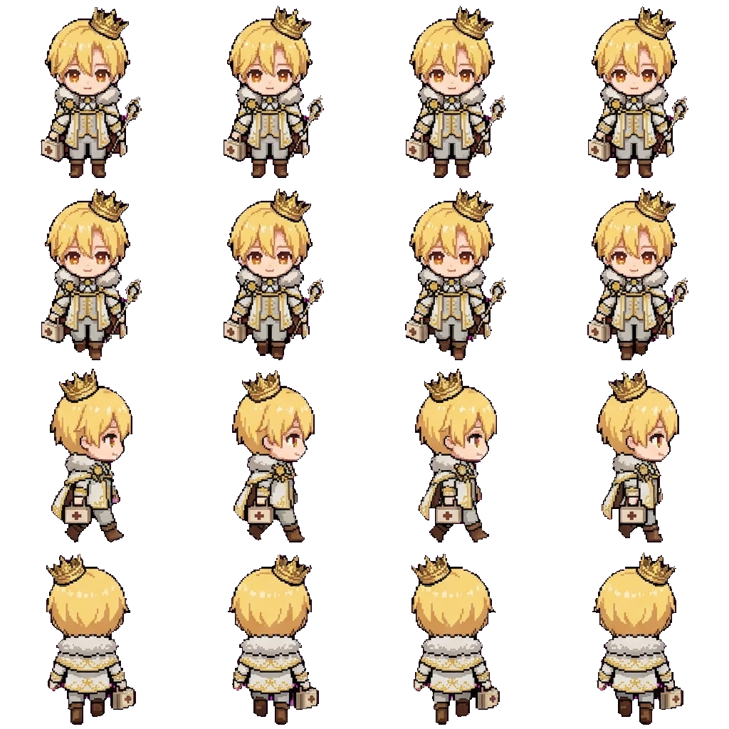 Ruto movement sprite