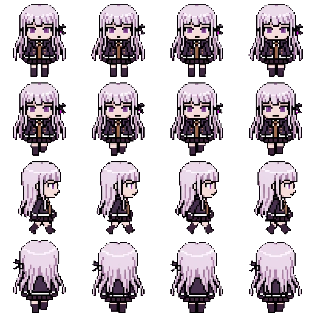 Kyoko movement sprite