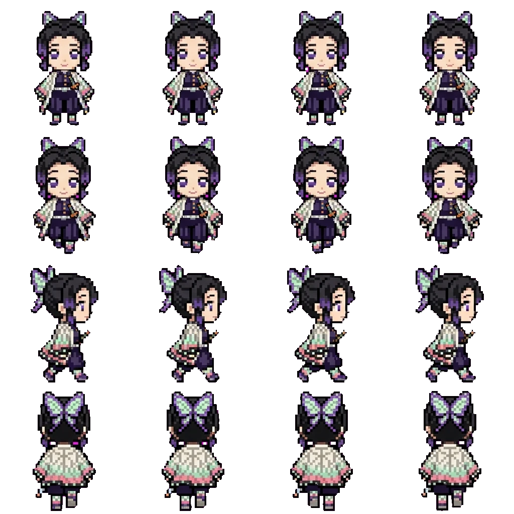 Shinobu Kocho movement sprite