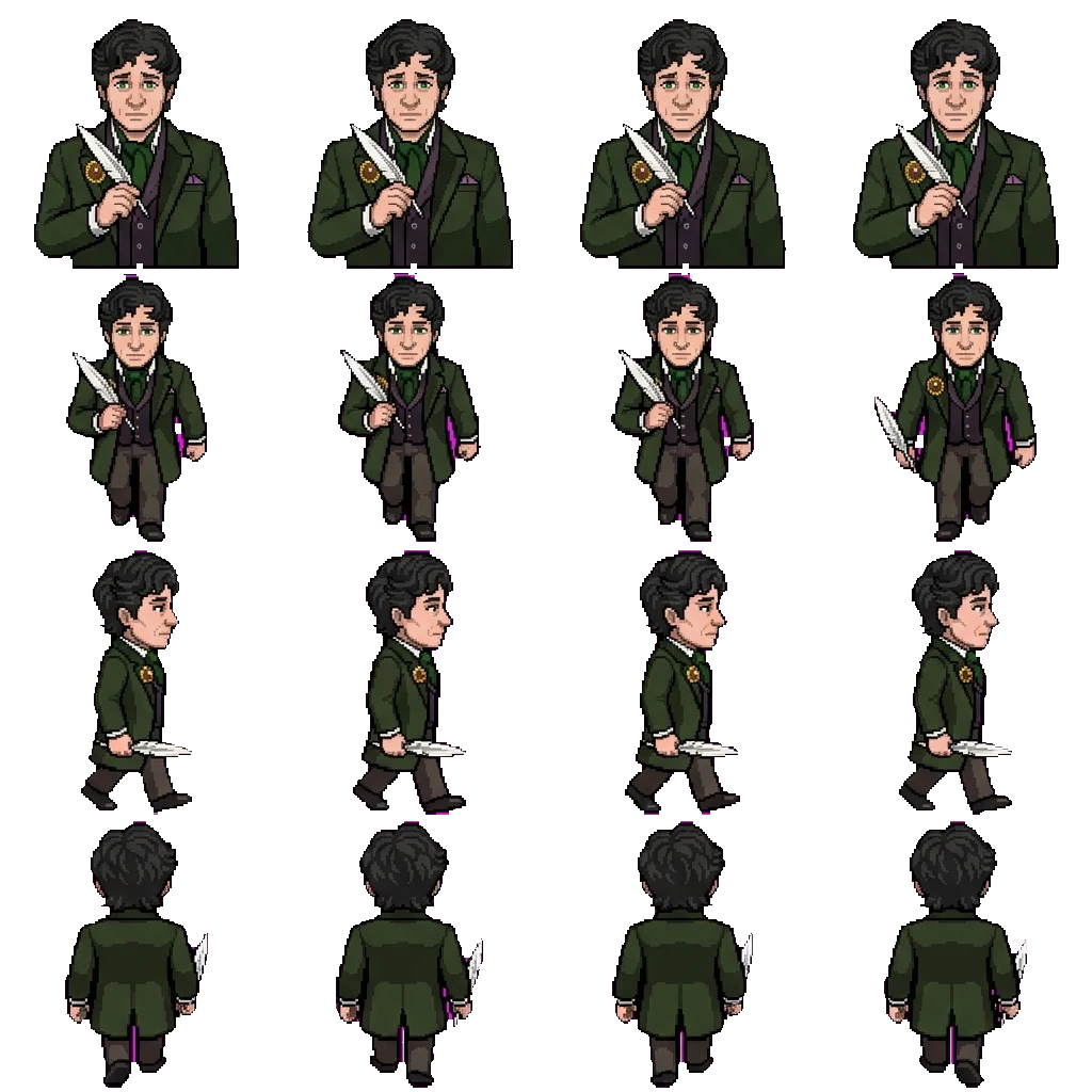 Ernest Swansattler movement sprite