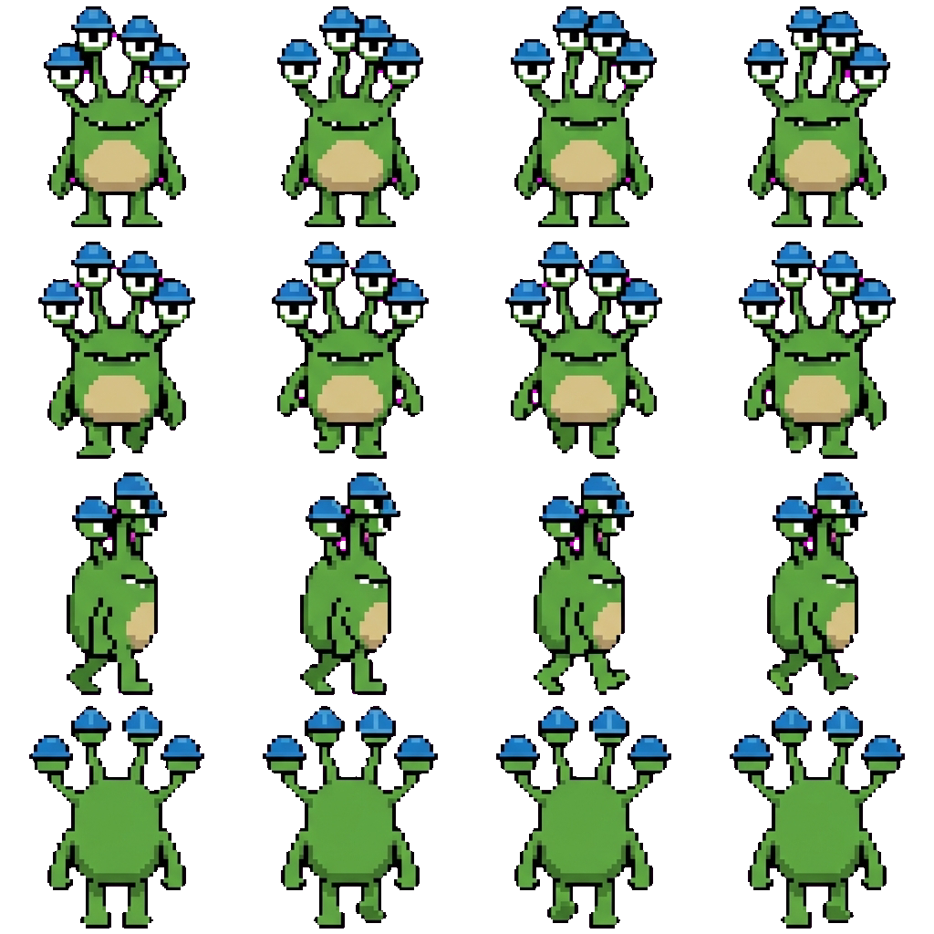 Duncan movement sprite