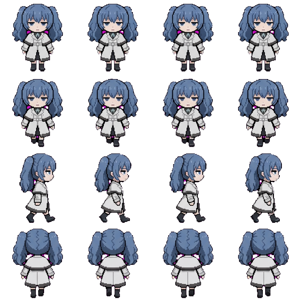 Saiko Yonebayashi movement sprite