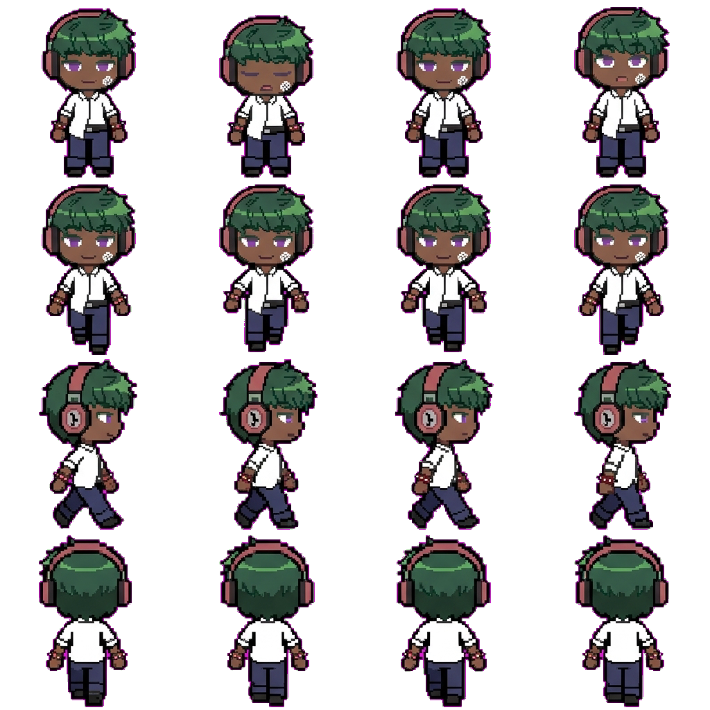 Lian movement sprite