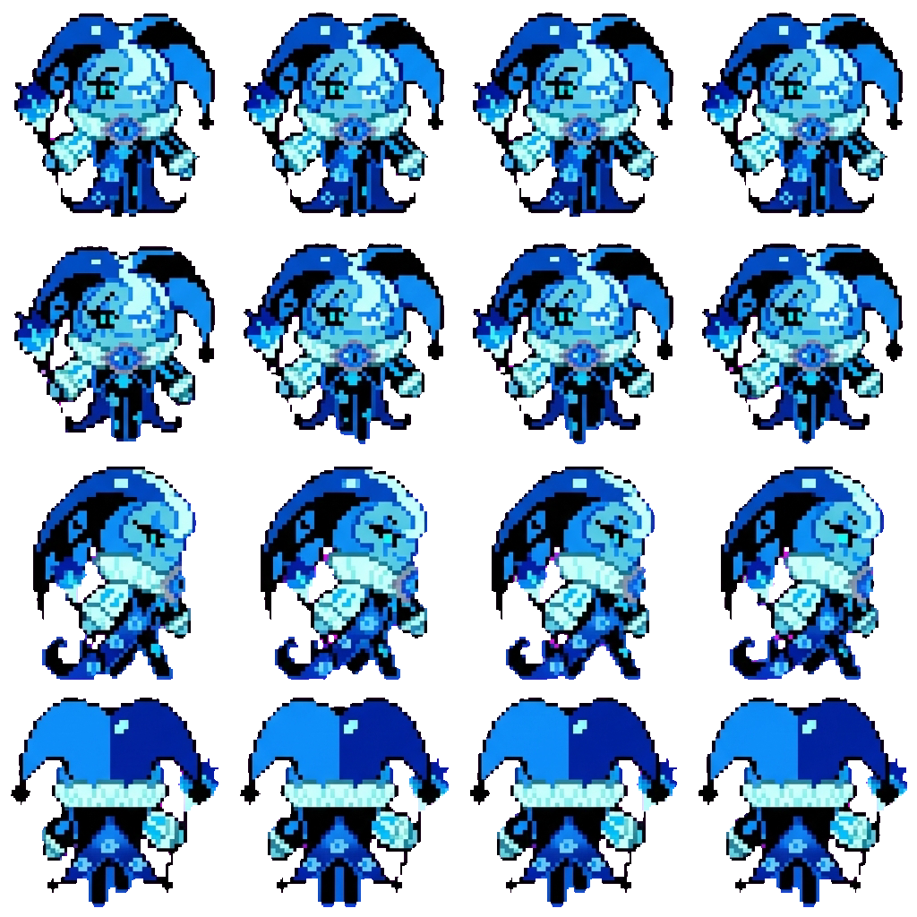 Shadow Milk Cookie movement sprite